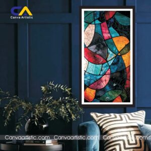 Glass Style Abstract Painting