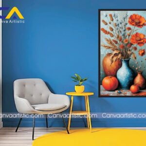 Red Flowers Painting