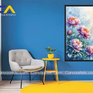 Pink Flowers Painting